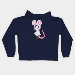 Dr Catnip looking back Kids Hoodie